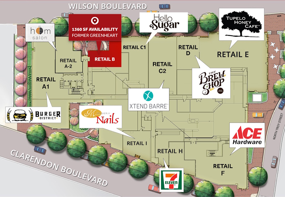 Retail site plan